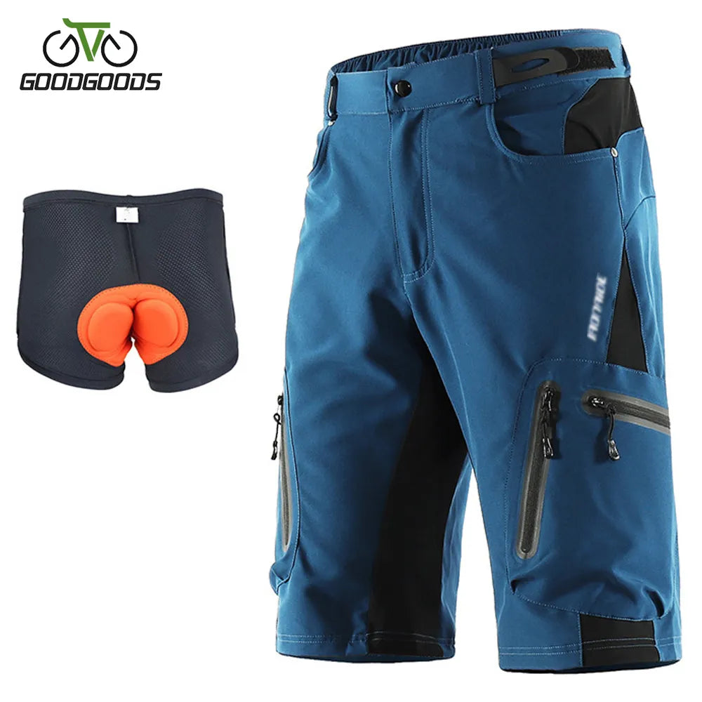 Road bike strap-Cycling Shorts Men Summer Mountain Bike Downhill Shorts Loose Outdoor Sports Riding Road MTB Bicycle Short Trousers