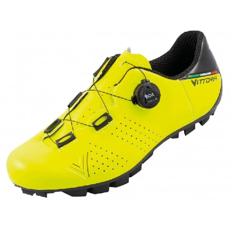 Cycling vest clip-Vittoria Alise' Performance MTB Cycling Shoes (YELLOW FLURO)