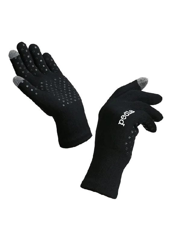 Bike seat pad-Core / AquaSHIELD Gloves - Black