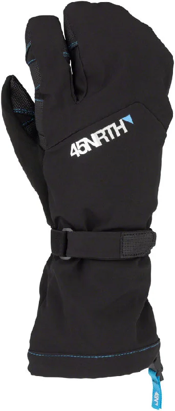 Mountain bike strap-45NRTH 2024 Sturmfist 3 Gloves - Black Lobster Style 2X-Large