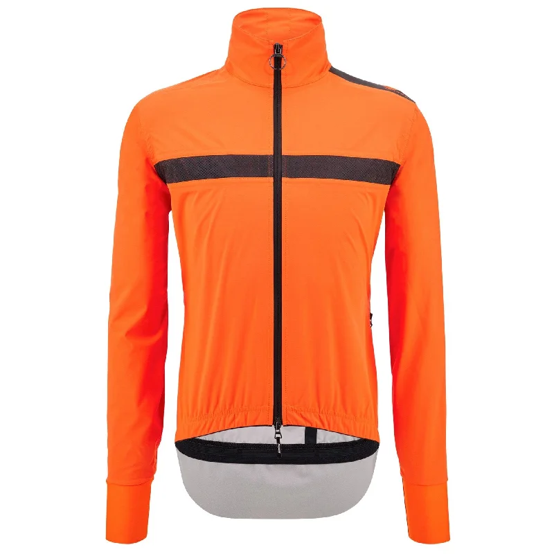 Cycling rain clip-Giacca Santini Guard Neos - Arancio