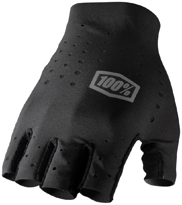 Cycling gloves clip-100% Sling Gloves - Black Short Finger Small