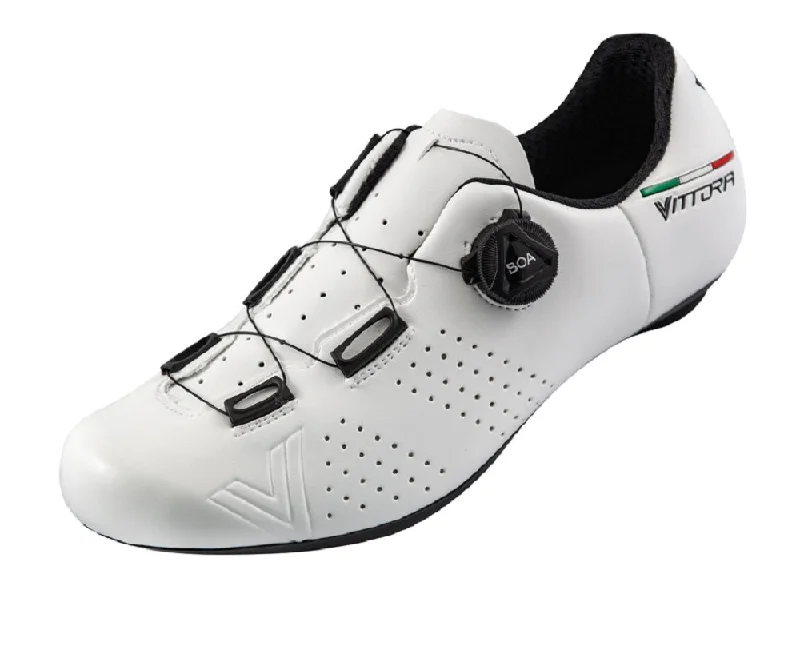 Cycling layer clip-Vittoria Alise Road Cycling Shoes White (EU 36, 37, 38.5, 48)