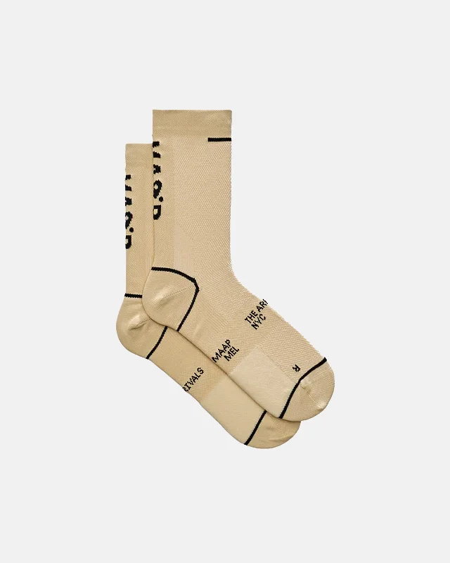 Cycling bottle clip-x The Arrivals Sock - Sand