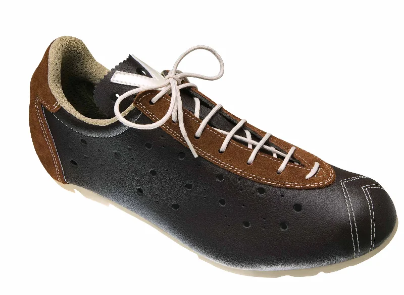 Bicycle chain pad-Vittoria 1976 BIANCO LINE Cycling Shoes - Chocolate Size EU 37