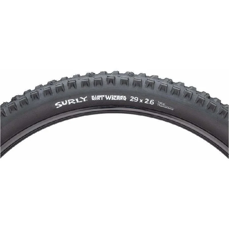 Bicycle rack pad-Dirt Wizard Tire - 29 x 2.6 Tubless Folding Black 60tpi