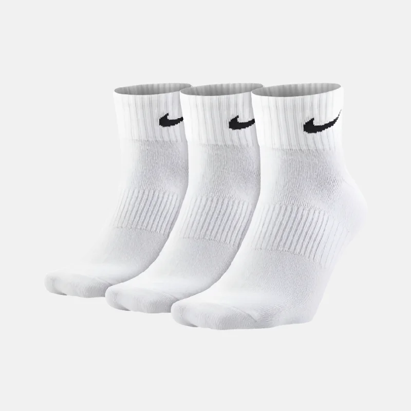 Road bike clip-Nike Performance Lightweight Training Socks -White