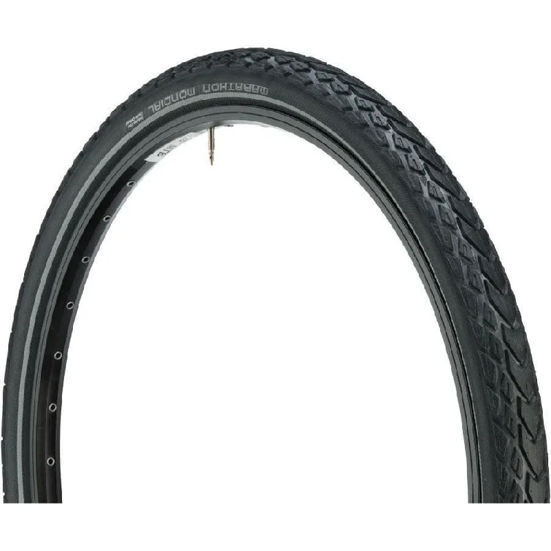 Cycling mask clip-Marathon Mondial Tire - 700 x 40 Clincher Folding BLK/Reflective Evolution Line