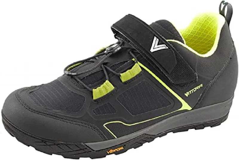 Mountain bike strap-Vittoria XPLR E-Bike / All-Mountain Cycling Shoes - Black/Yellow (37, 39, 40)