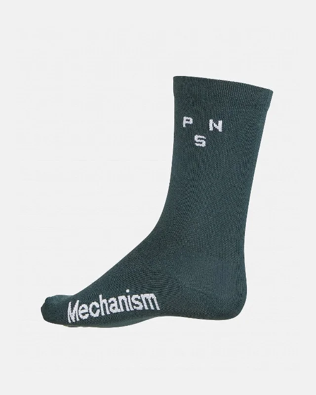 Bike chain clip-Mechanism Socks - Teal