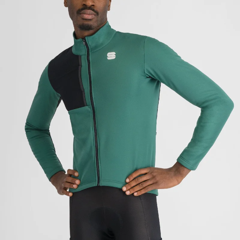 Road bike clip-Giacca Sportful Giara Softshell - Verde scuro