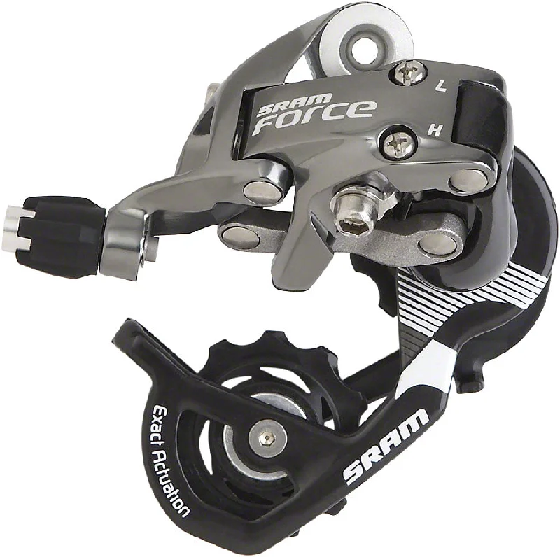 Bike frame strap-SRAM Force Rear Derailleur - 10 Speed Short Cage Black