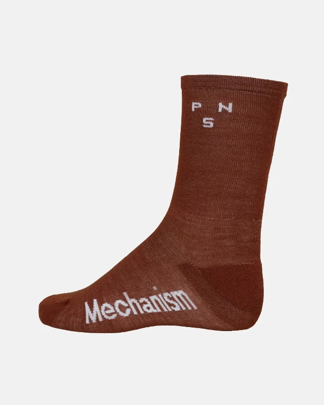 Bicycle tail strap-Mechanism Thermal Socks - Hazel