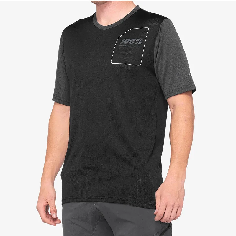 SHORT SLEEVE BLACK CHARCOAL