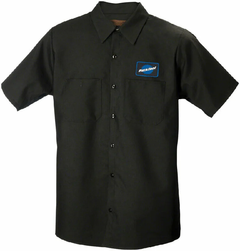 Cycling foot clip-Park Tool MS-2 MECHANIC SHIRT Black Medium