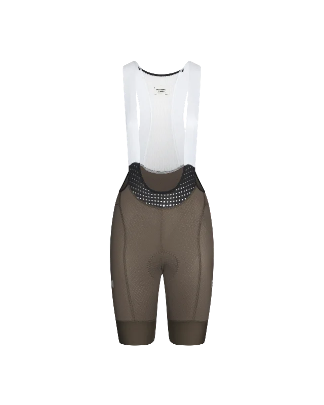 Mountain bike clip-Women's Mechanism Bib Short - Brown