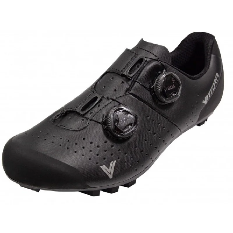 Bicycle gear pad-Vittoria KOM MTB Cycling Shoes - Black