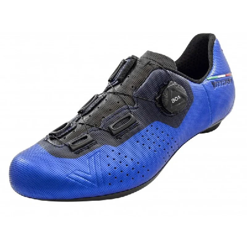 Road bike strap-Vittoria Alise' Performance Road Cycling Shoes - BLUE/BLACK