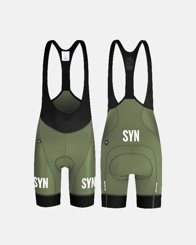 Cycling gloves pad-Women's Syndicate Bib Short - Pesto