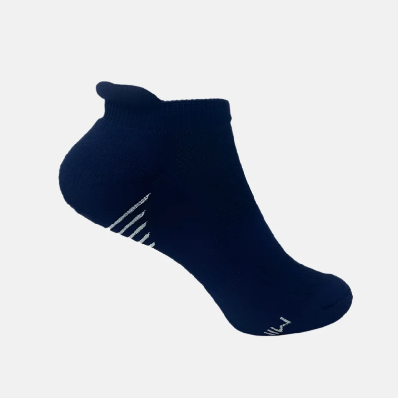 Cycling tights pad-Bamboo Women's Socks Free size -Navy Blue