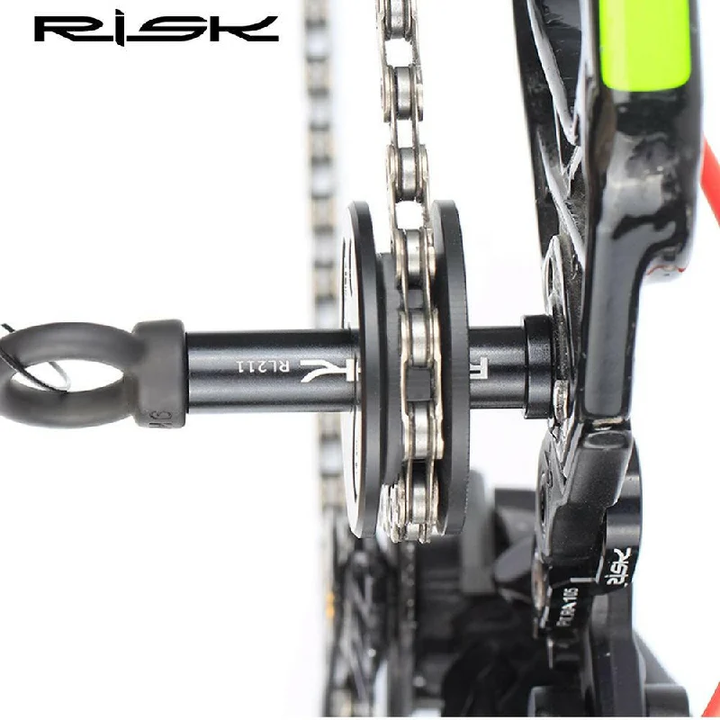 Bike frame strap-Bike Chain Clean Keeper Tool With Quick Release Lever For Barrel/12mm Bucket Shaft Frame Bicycle Chain Washing Holder