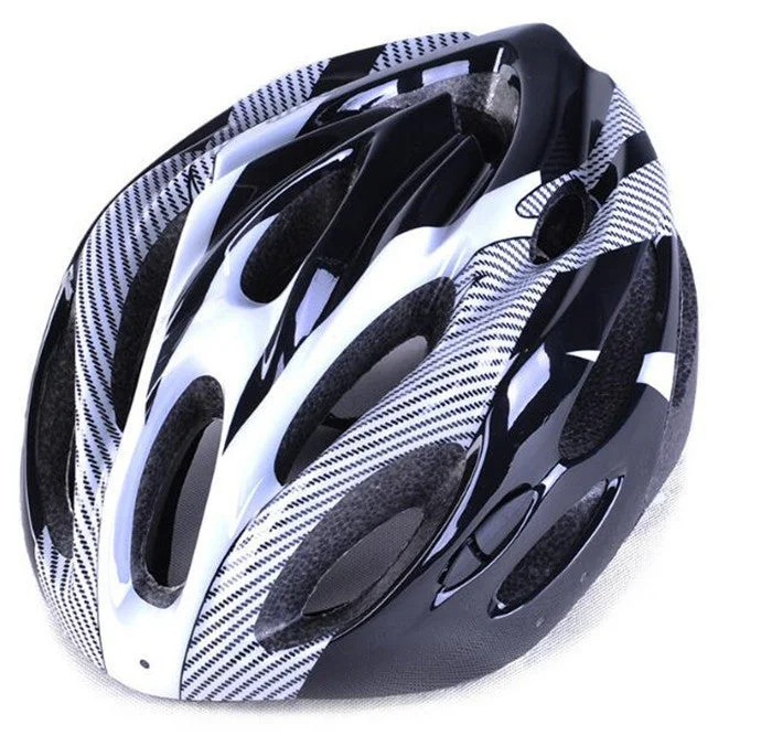 Bike seat clip-New High Quality New Mens Adult Street Bike Bicycle Cycling Safety Carbon Bicycle Helmet