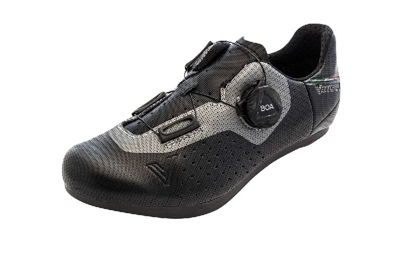 Cycling cap clip-Vittoria ALISE Kid Road Cycling Shoes - BLACK/GREY