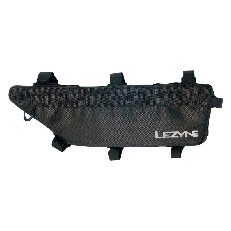 Road bike chain-Lezyne Frame Caddy Frame Bag 2.5L Black