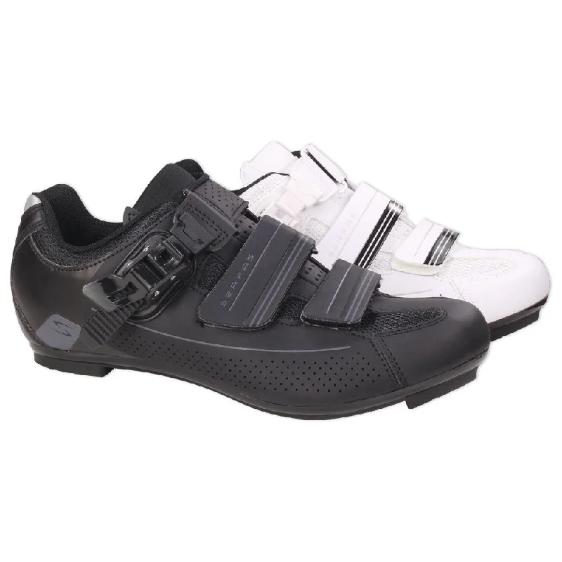 Cycling phone pad-Serfas Men’s Road Bike Leadout Buckle Cycling Shoes (SMR-501B & SMR-501W)