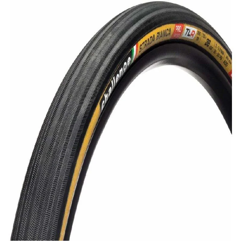 Cycling band clip-Strada Bianca TLR Road Tire 700x33C Folding Tubeless Ready SmartPlus PPS Ganzo + PPS2 260TPI Tanwall