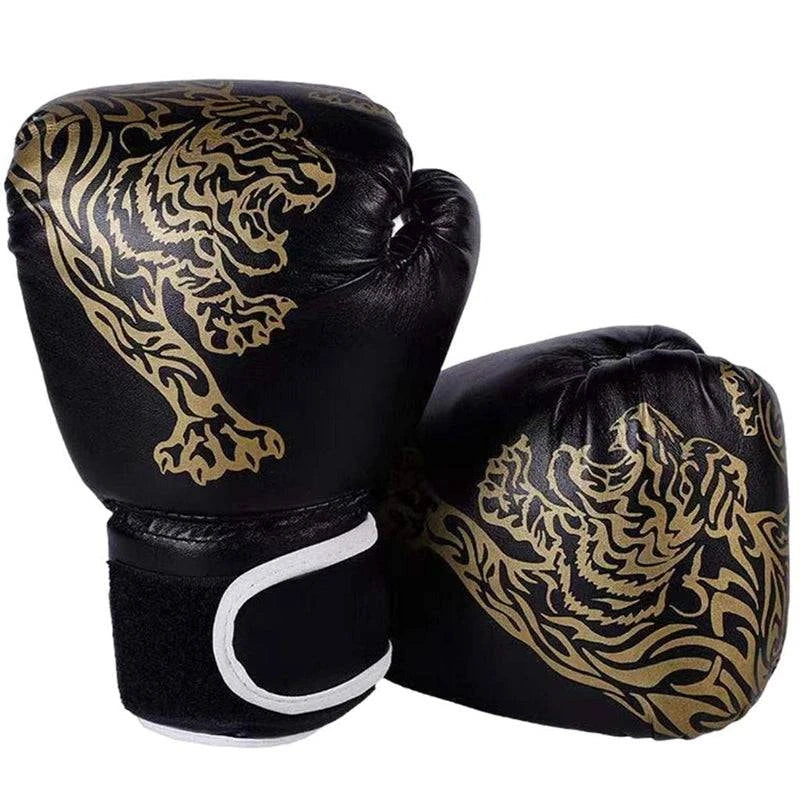 Bicycle speed pad-Adults Boxing Gloves Breathable PU Leather Fighting Gloves Children Boxing Training Kickboxing Gloves for Home Sport