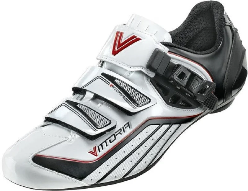 Cycling mask clip-Vittoria Zoom Road Cycling Shoes (White) EU 36, 37, 38, 39.5, 40.5, 42.5, 49)