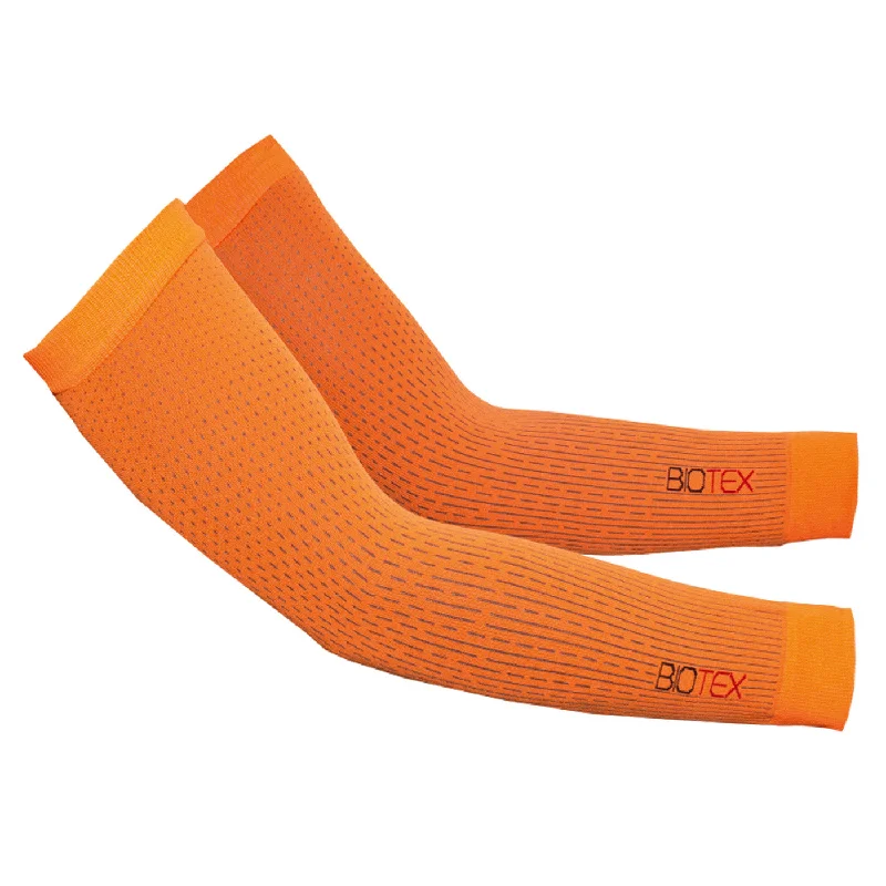 Cycling gloves clip-Manicotti Biotex Light - Arancio fluo