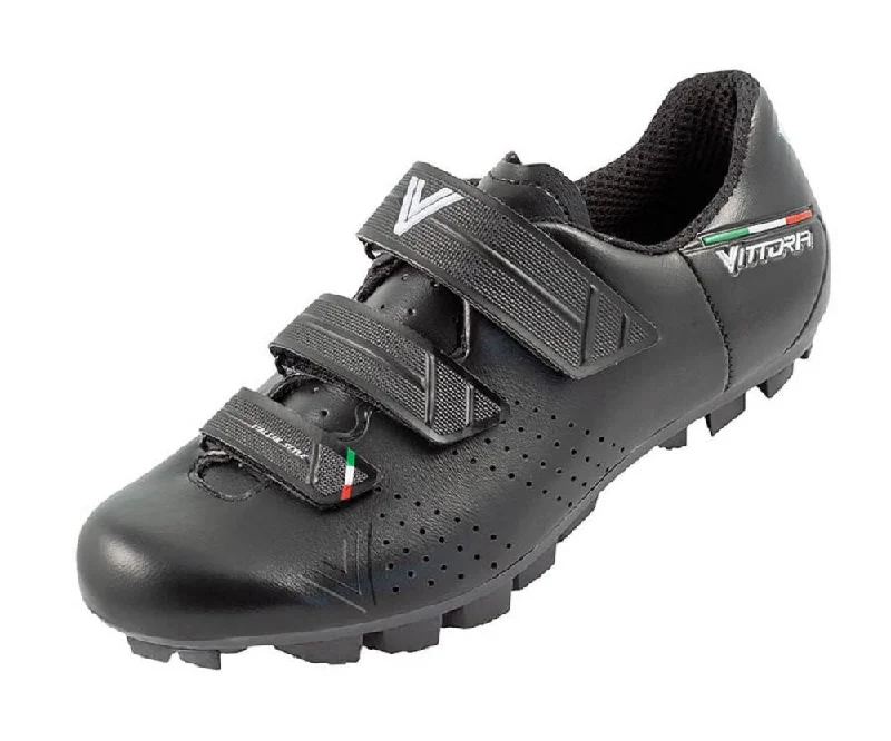 Cycling glasses pad-Vittoria Rapide MTB Cycling Shoes (Black)