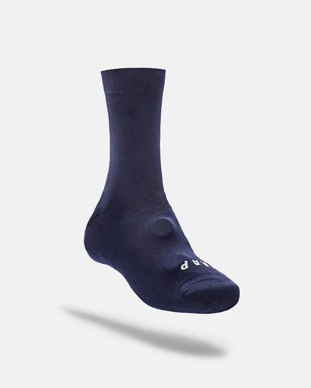 Cycling tape clip-Knitted Oversock - Navy