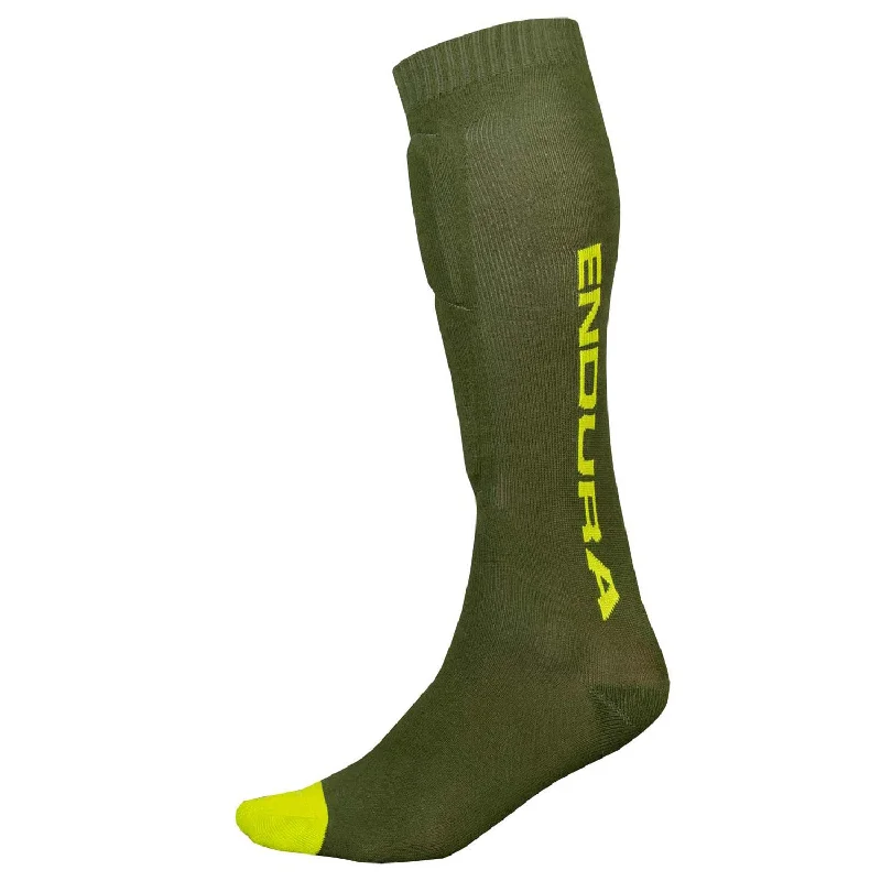 Bicycle lock clip-Calze Endura SingleTrack Shin Guard - Verde