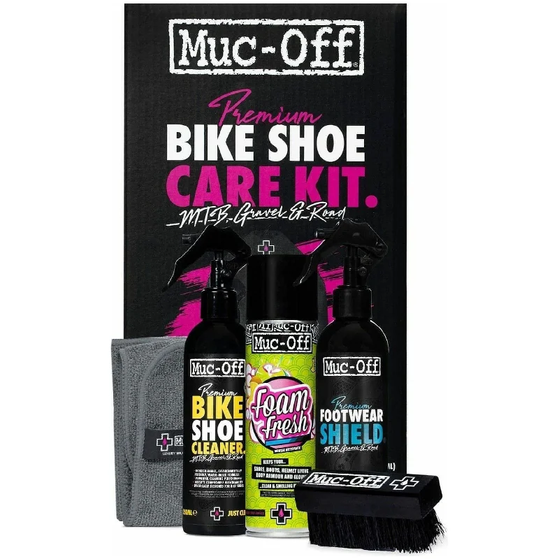 Bicycle rack pad-Muc-Off Premium Bike Shoe Care Kit