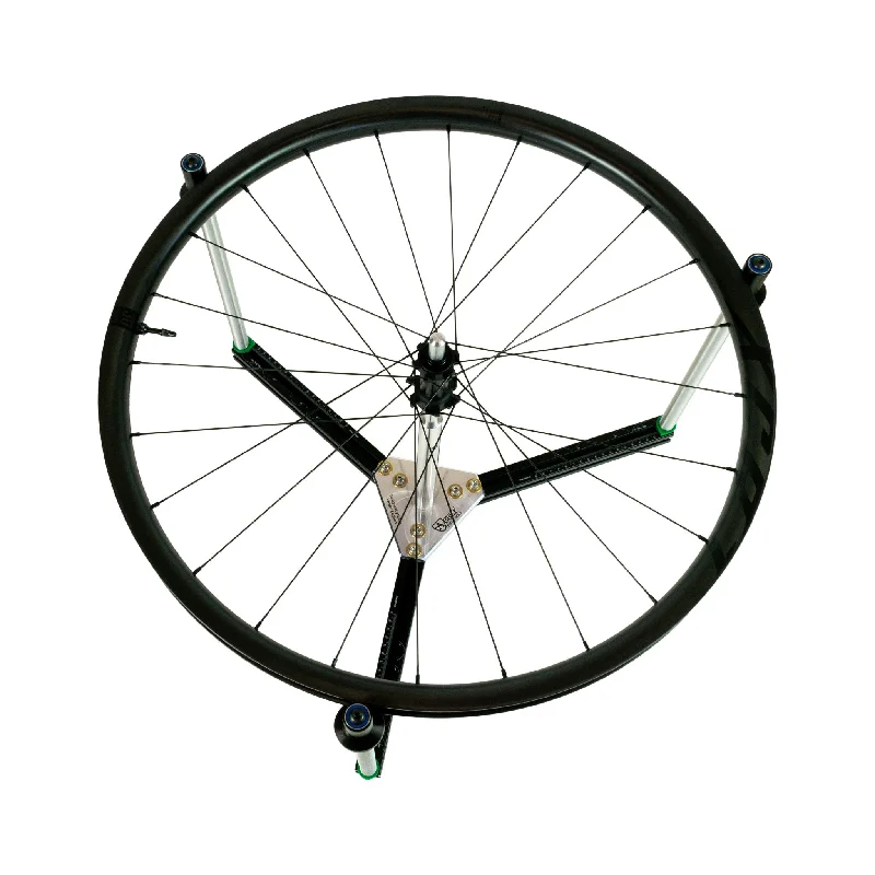 Bike wheel clip-Wheel Lacing Stand