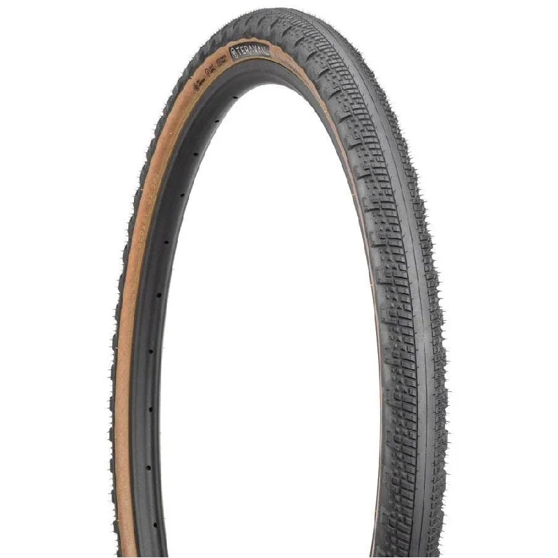 Bicycle tire pad-Washburn Tire - 650b x 47 Tubeless Folding Tan Durable