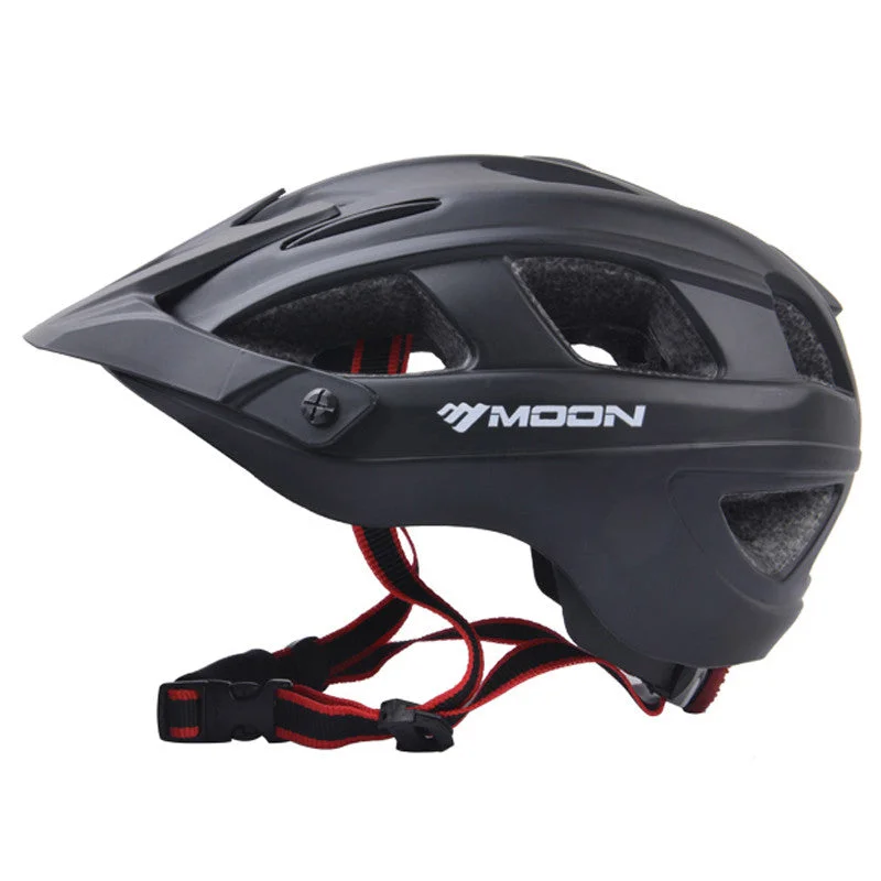 Bike frame strap-MOON Bicycle Helmet Ultralight Cycling Helmet Casco Ciclismo Integrally-molded Bike Helmet Road Mountain MTB Helmet