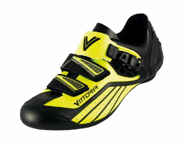 Cycling jacket clip-Vittoria Zoom Road Cycling Shoes - Fluro (EU 38.5, 39.5)