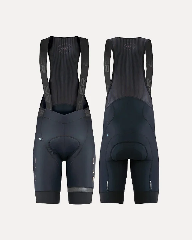 Bicycle fork pad-Statement Bib Short - Black