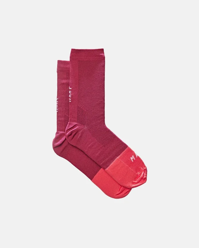 Bike chain clip-Division Sock - Plum