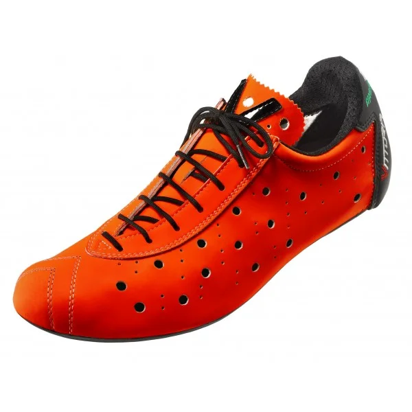 Bicycle wall pad-Vittoria 1976 Evo Cycling Shoes, Orange - Speedplay - EU 47 USA Men's 13