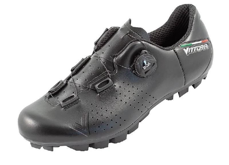 Road bike strap-Vittoria Alisè MTB Cycling Shoes (Black)