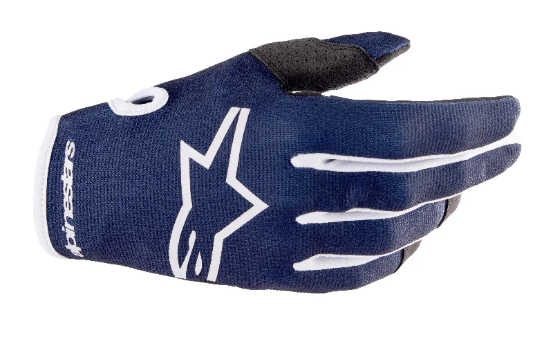 Cycling band clip-ALPINESTARS 2023 RADAR GLOVES - NIGHT NAVY WHITE