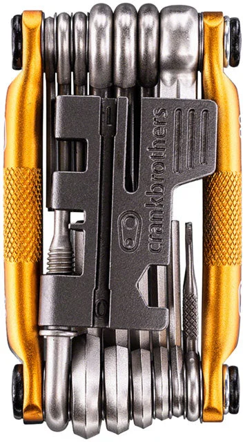 Bike chain clip-Crank Brothers Multi 20 Tool - Gold