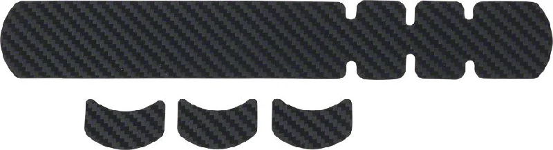 Bicycle chain clip-Lizard Skins Adhesive Bike Protection Small Frame Protector: Carbon Leather