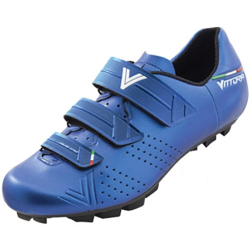 Bicycle spoke clip-Vittoria Rapide MTB Cycling Shoes (Blue)