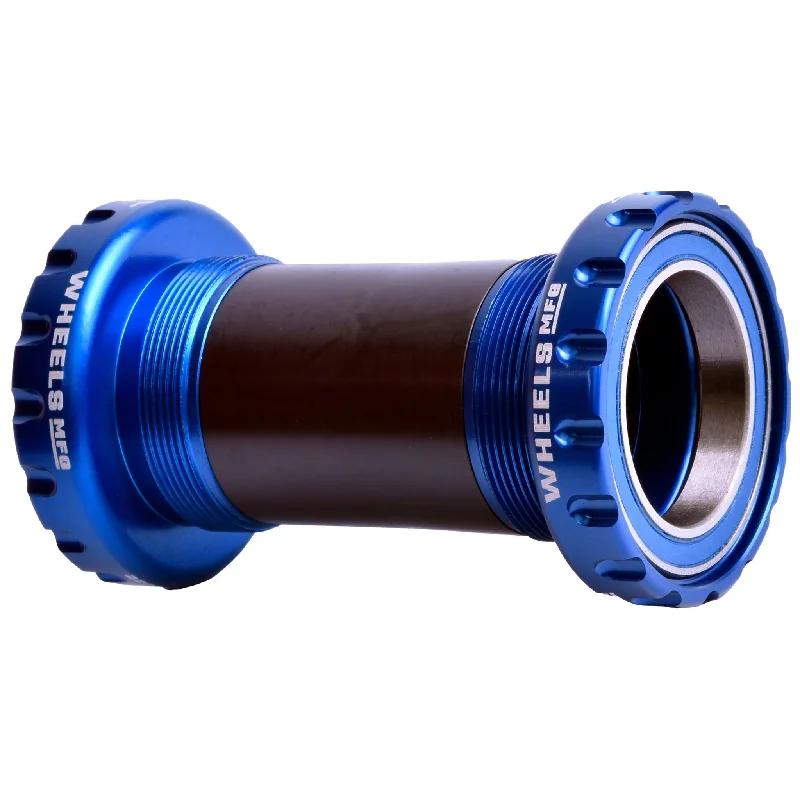 Cycling arm clip-Wheels Manufacturing BSA 30 Bottom Bracket - English BSA Frame Interface ABEC-3 Bearings For 30mm Spindle Blue